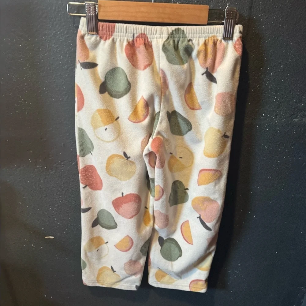 Carter's Yellow Pajama Set with Fruit Design Size 5T